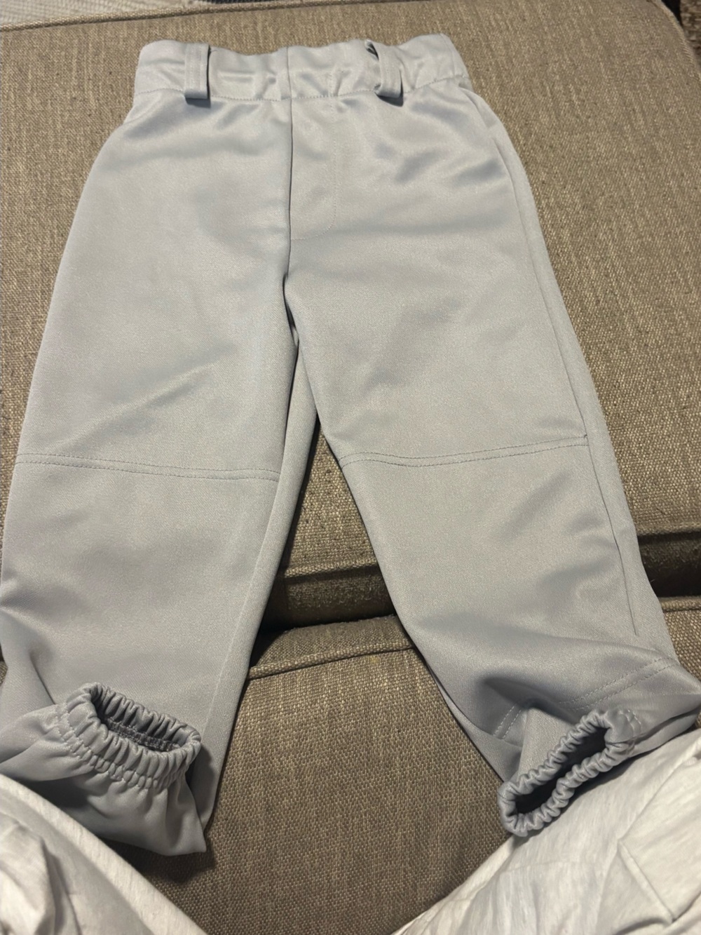 Easton Light Gray Kids Baseball Sweatpants